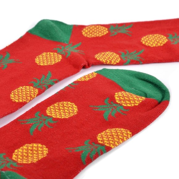 Men's Pineapple Novelty Socks - Picture 2 of 4